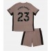 Tottenham Hotspur Pedro Porro #23 Barnkläder Tredje matchtröja till baby 2023-24 Kortärmad (+ Korta byxor) Billigt